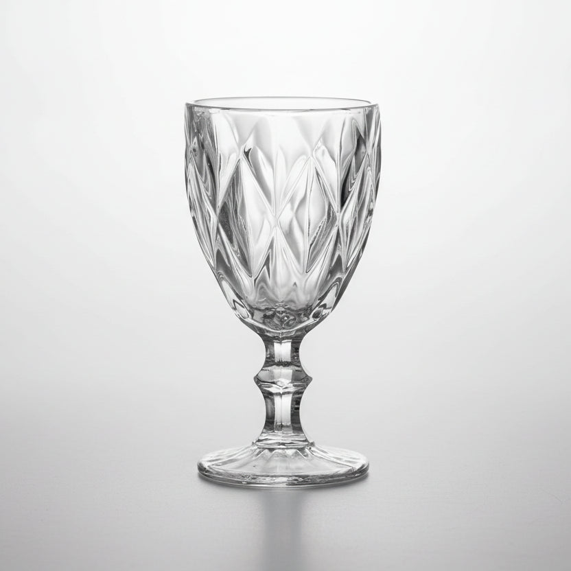 Jogo de taças vidro clear diamond 315ml c/6 peças