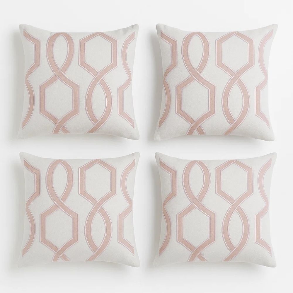 Kit de Capas de Almofadas Personalité 45x45cm Com Zíper - Elegância e Sofisticação