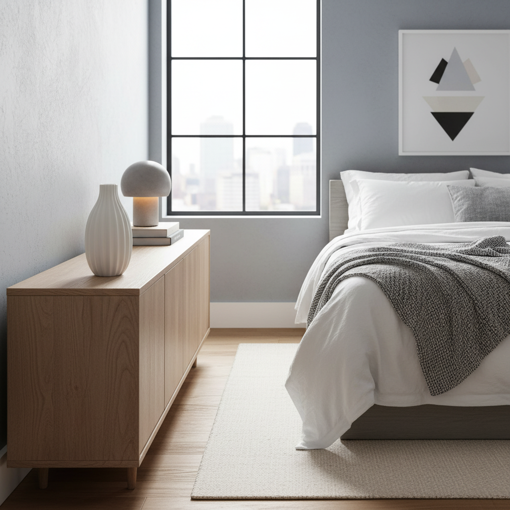 Vaso Decorativo Porcelana Off White 13x7