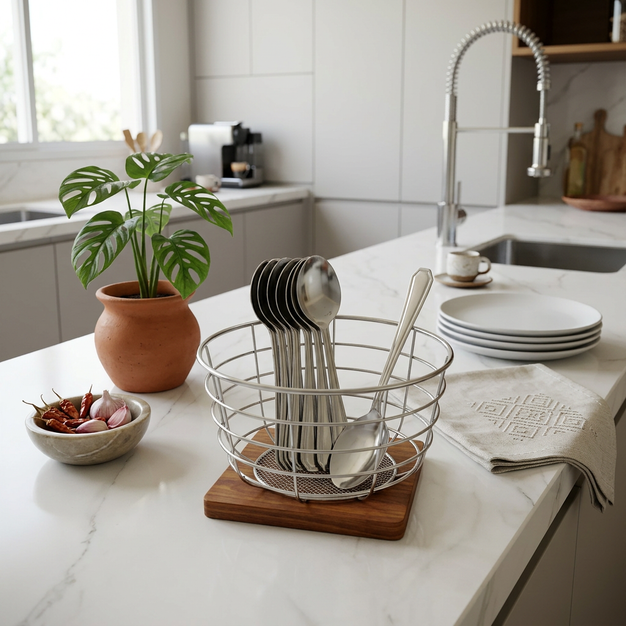 Colher Mesa 21cm ✨ Sofisticação e praticidade para o seu dia a dia à mesa!