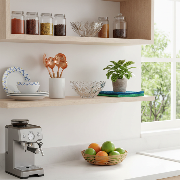 Centro de mesa de vidro rocks 22cm