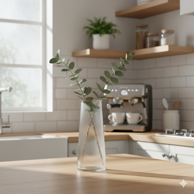 Vaso Decorativo Elpis 20cm – Elegância em Movimento