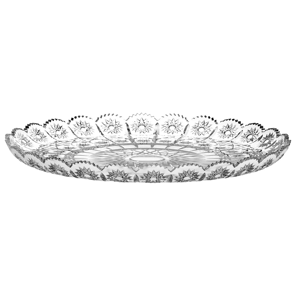 Prato de vidro para bolo bohemia 30cm