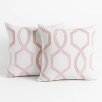 Kit de Capas de Almofadas Personalité 45x45cm Com Zíper - Elegância e Sofisticação