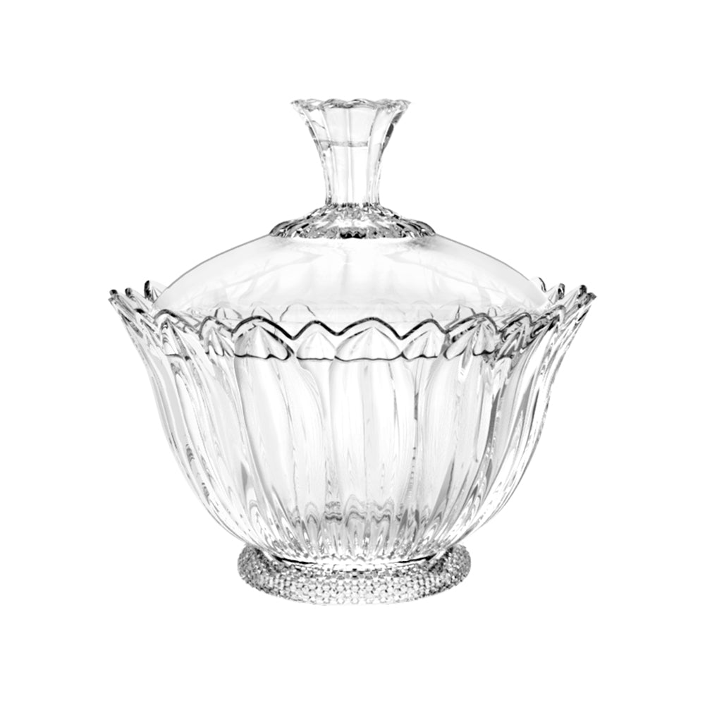 Bomboniere de Vidro Rachi 270ml – O Detalhe que Faltava na sua Decoração 🍬💎