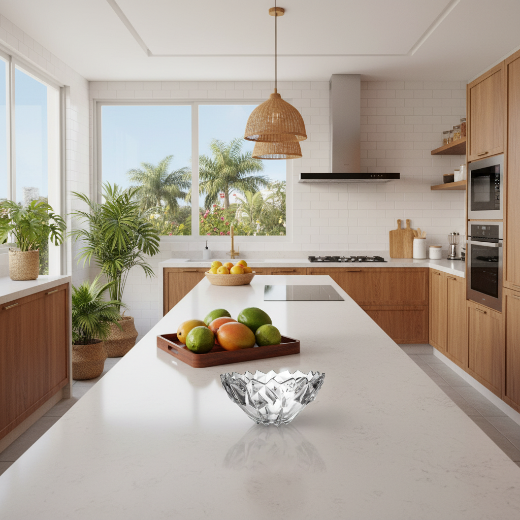 Centro de mesa de vidro rocks 22cm