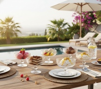 Jogo de Taças de Sorvete Lines – O Toque Contemporâneo que Sua Sobremesa Merece 🍨💫