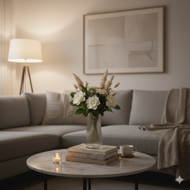 Vaso Decorativo Elpis 20cm – Elegância em Movimento