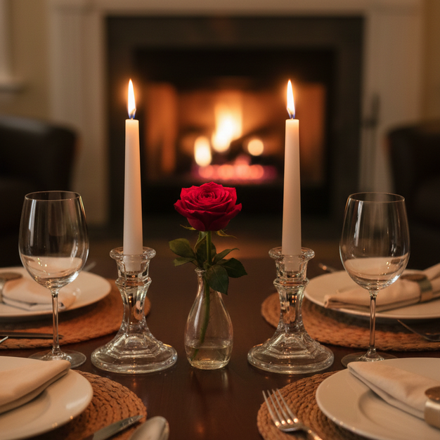 Castiçal de Vidro 10x10x4,5cm – O Brilho que Transforma qualquer Ambiente 🕯️💎