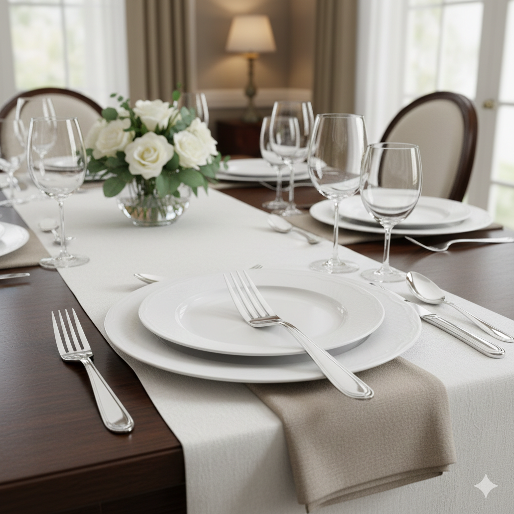 Kit de Garfo de Mesa em Aço Inox 21cm 6 unidades - Elegância e Durabilidade em sua Mesa