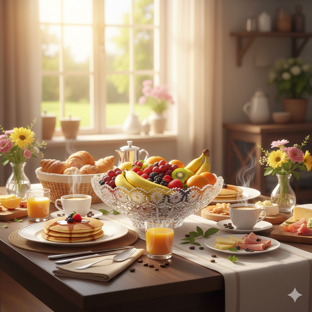 Fruteira de Vidro Bohemia 2L – O Brilho que sua Mesa Merece 🍎💎