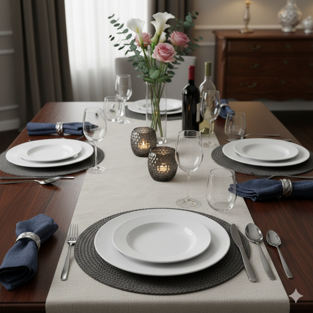 Prato Raso Full Branco 27cm 🍽️✨