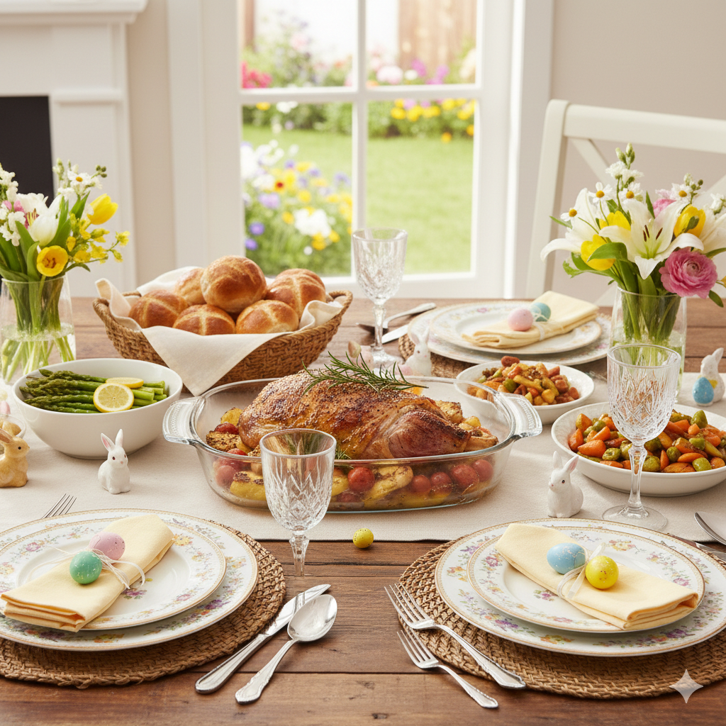 Assadeira de Vidro com Alça 2L – Eficiência e Elegância do Forno à Mesa 🍲🔥