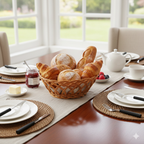 Cesto Quadrado em Ratan 22,5cm – Elegância Natural em Grande Estilo 🧺🌿