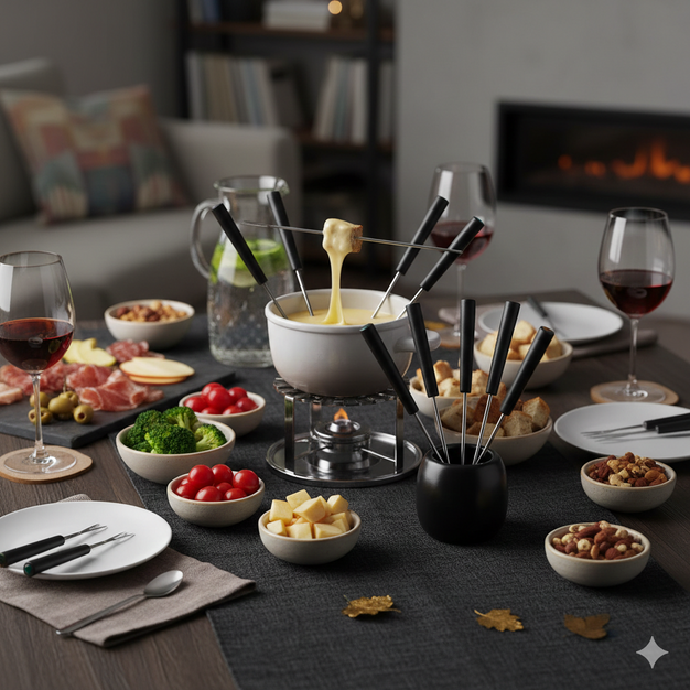 Jogo de Garfos para Petisco em Inox – 6 Peças 🍢✨