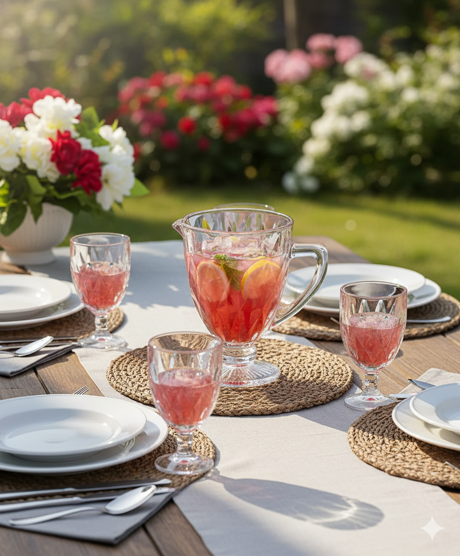 Jogo de Jarra e Taças Diamond 5 Peças – O Brilho que Faltava na sua Celebração 🥂✨