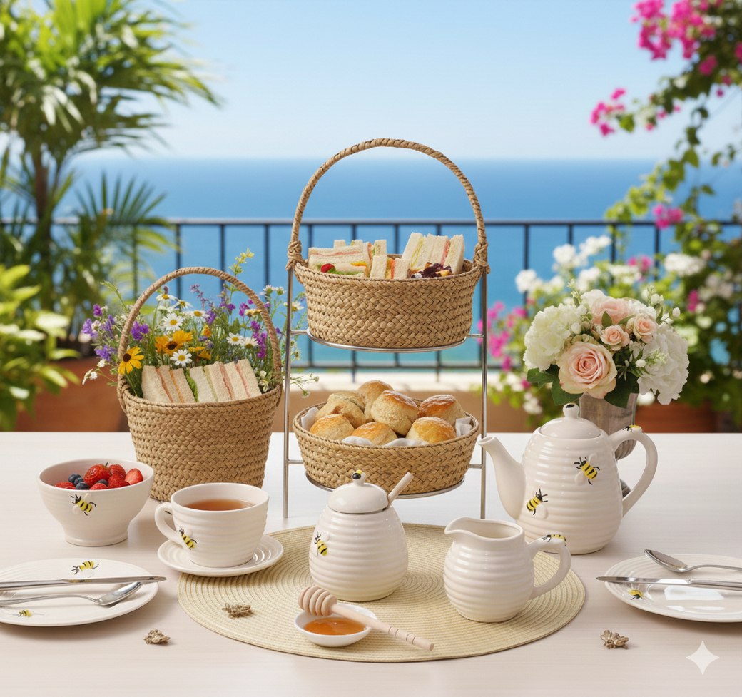 Jarra de Porcelana Bee 800ml 🐝✨