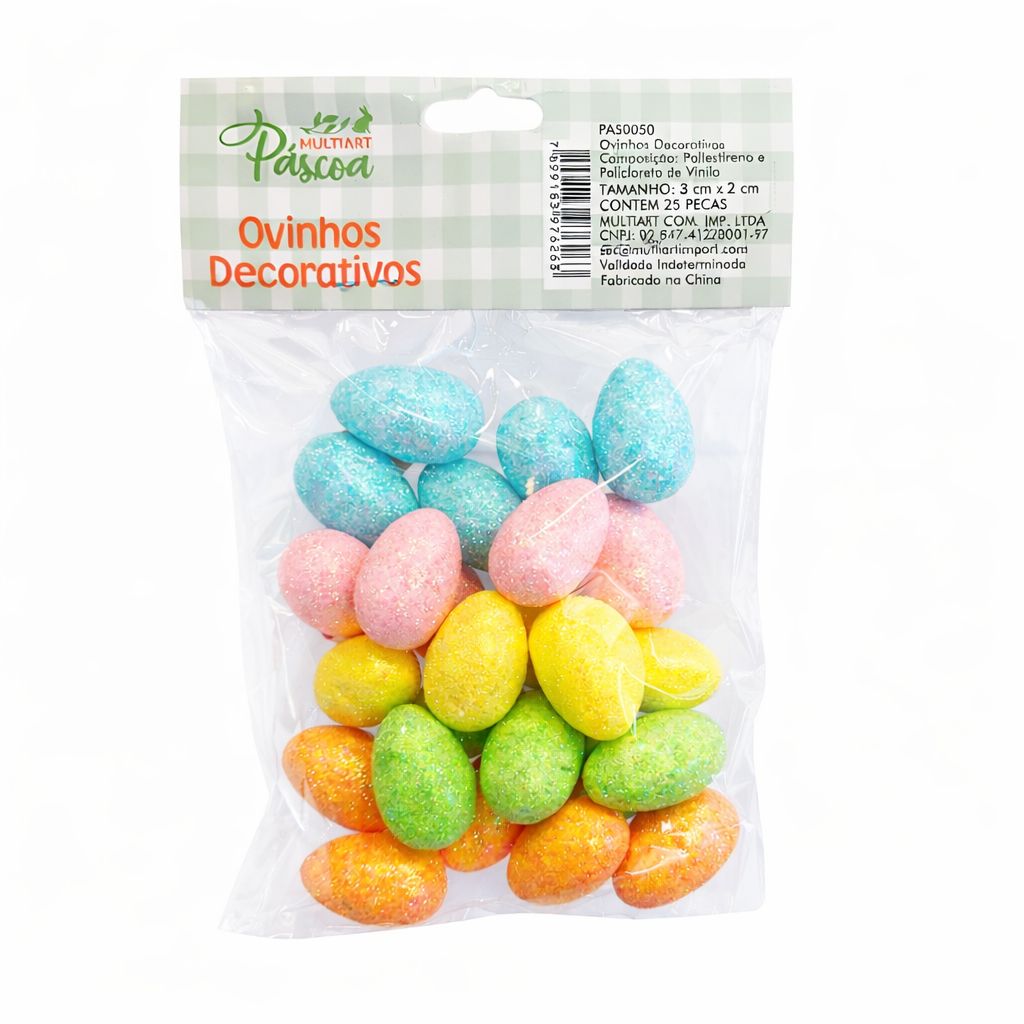 Mini Ovos Decorativos Para Páscoa